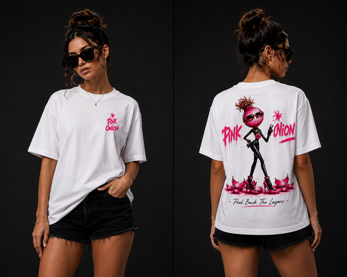 Pink Onion Signature Tee
