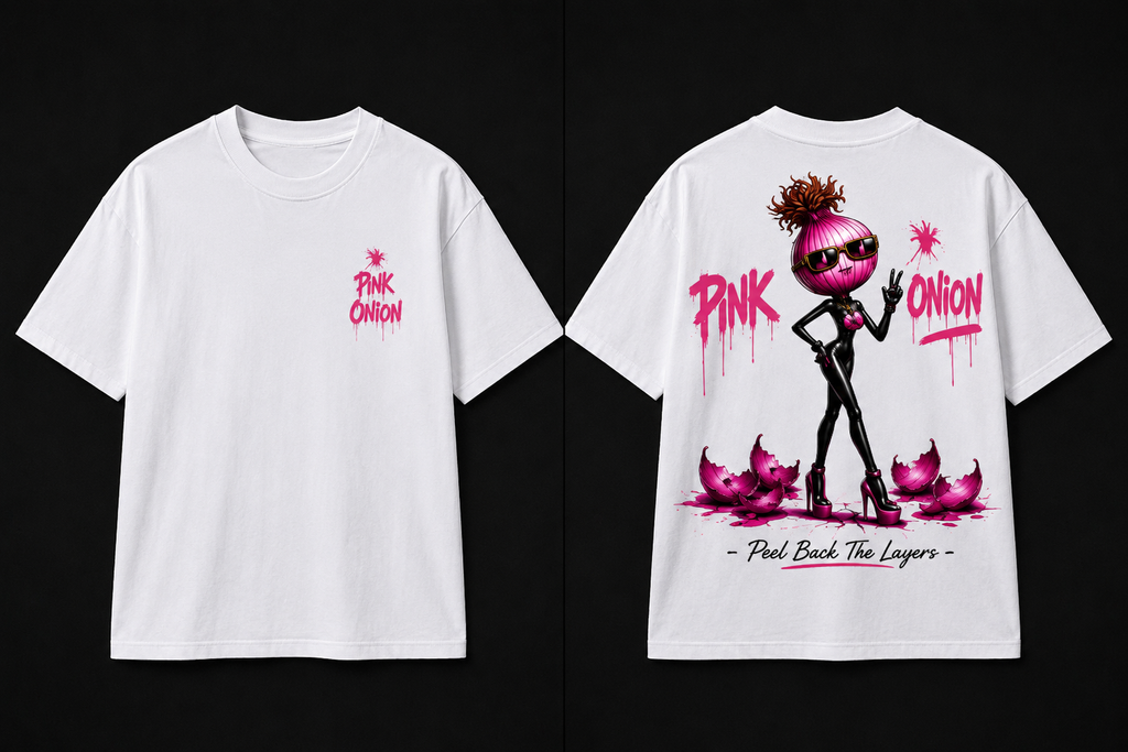 Pink Onion Signature Tee
