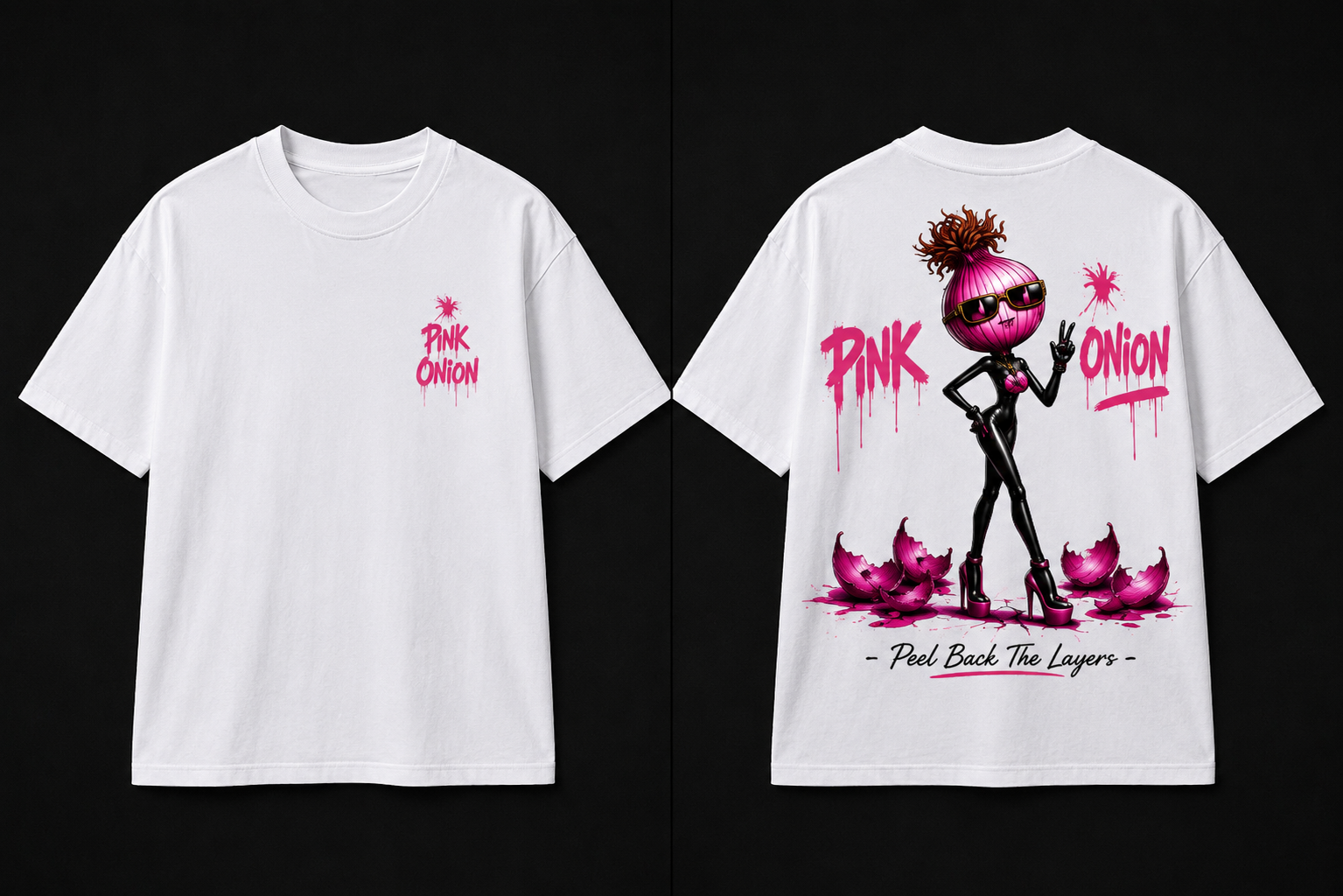 Pink Onion Signature Tee