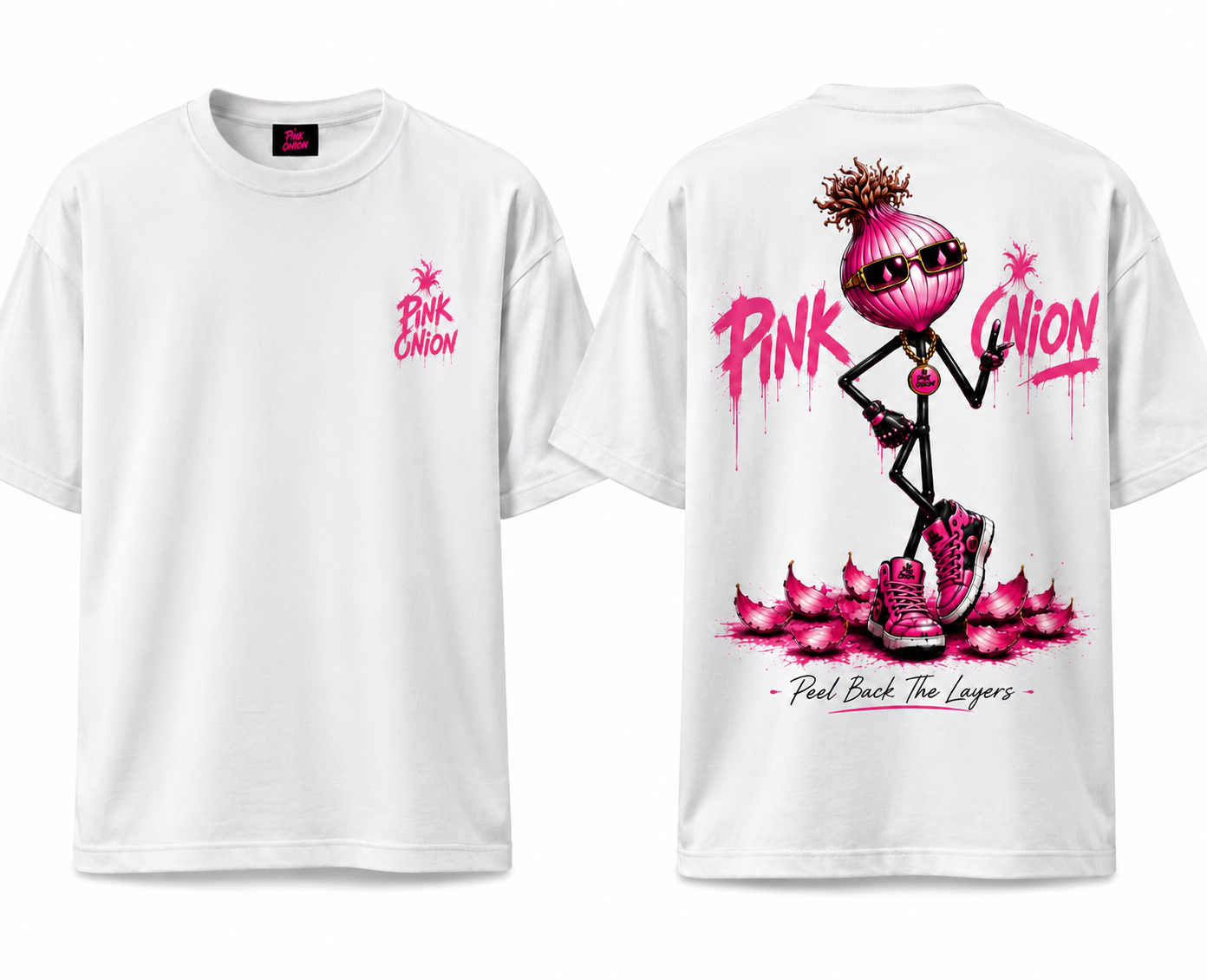 Pink Onion Signature Tee